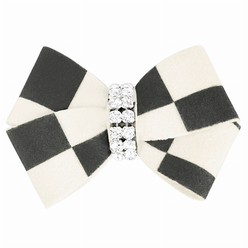 Susan Lanci Designs Windsor Check Nouveau Bow Hair Bow