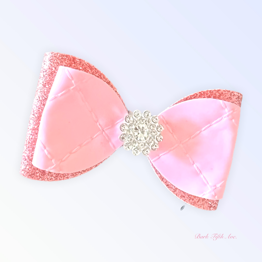 Quilted Glam Spring Bow