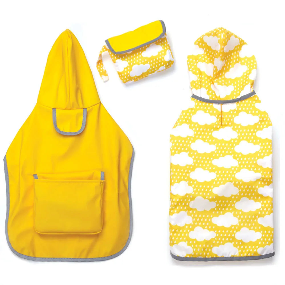 Zack & Zoey Reversible Pocket Raincoat